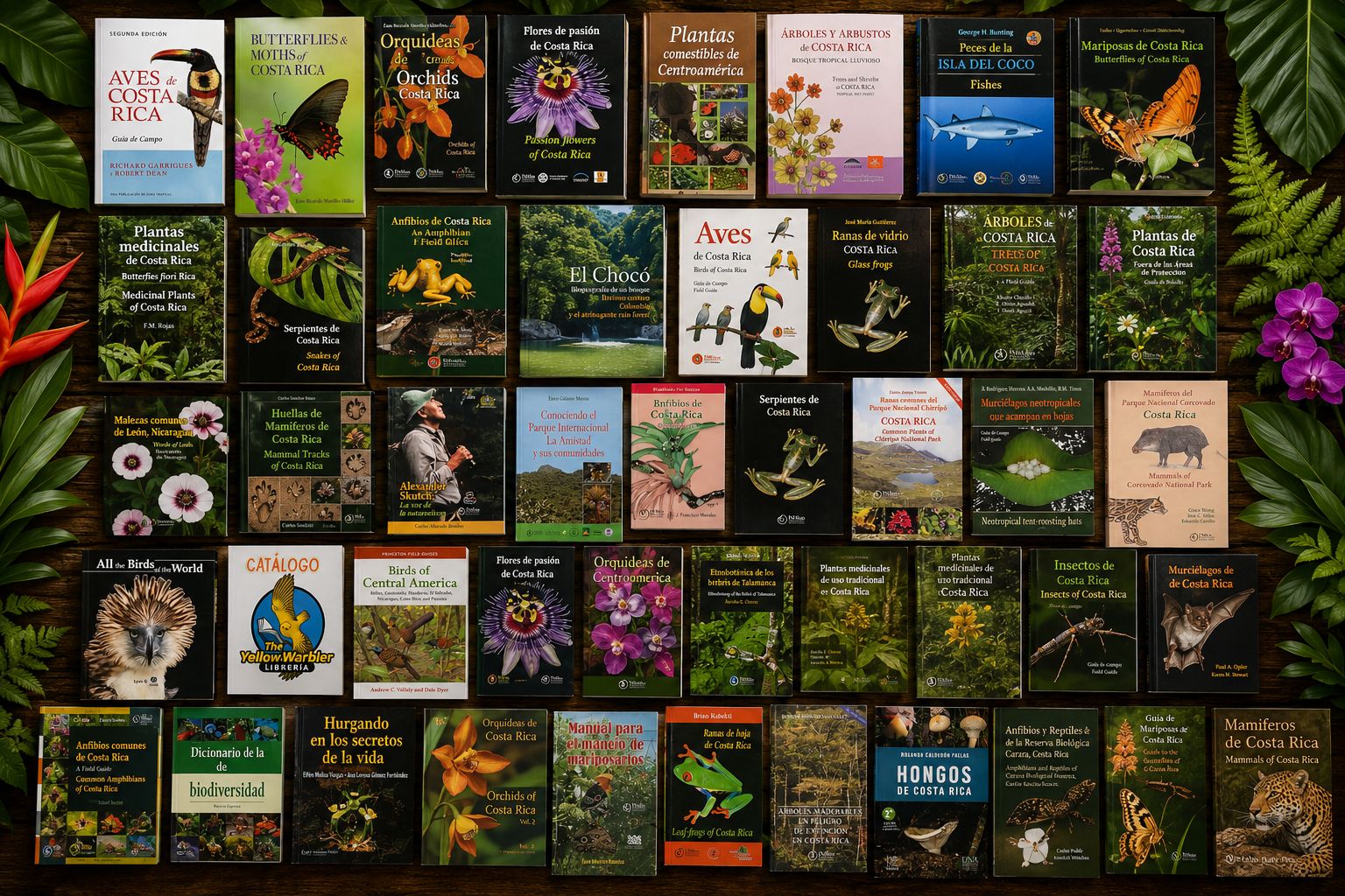 Libros de naturaleza Costa Rica